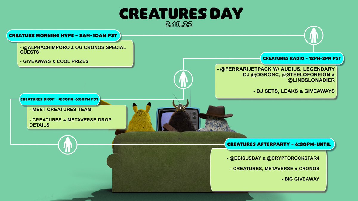 Cryptorockstar's tweet image. #crofam don’t want to miss this space with @creaturesxcl @Billyracxx  it’s mind blowing #NFTdrop #NFTCommunity #Metaverse @cronos_chain @EbisusBay @cronos_chain #cronoschain #NFTGames #Launchpad #fftb Let’s #CRO 🚀🚀🚀