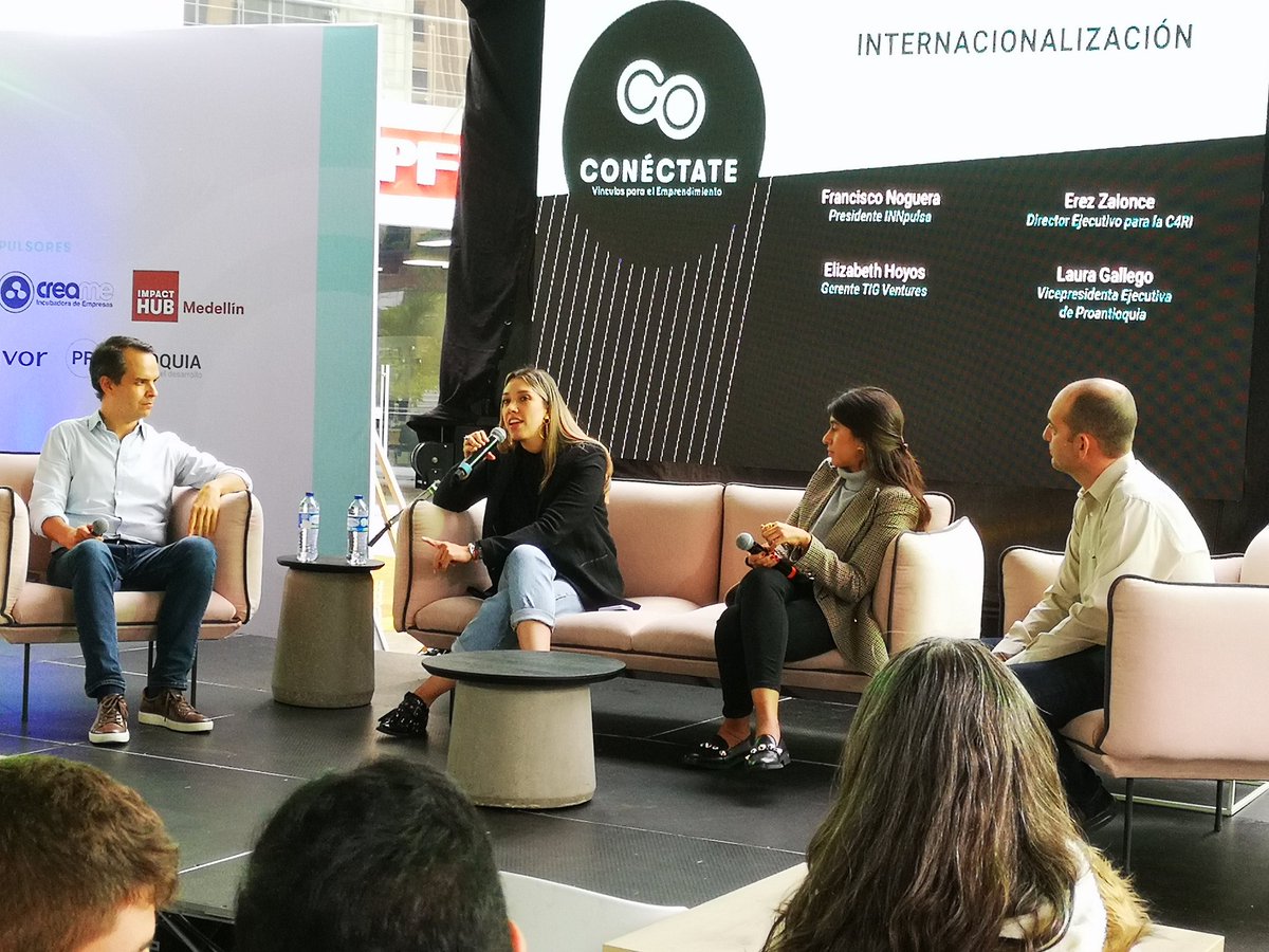C4IRColombia's tweet photo. "Tener mujeres liderando empresas aumentaría en 34% el PIB de Latinoamérica" Elizabeth Hoyos gerente de #TIGVentures @InnpulsaCol #Empoderamiento #Mujeres #Inclusión https://t.co/kDHq54p2I6