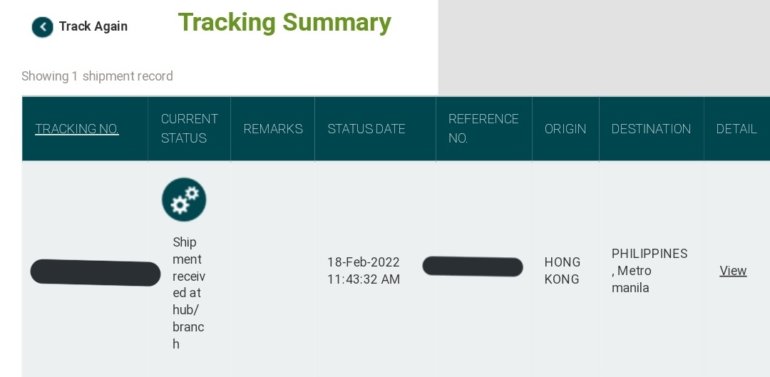 kamsahamjia's tweet photo. γ
‘ #jiapdates
box 2 update, from hk to ph ! umusad na po 'yung tracking and this is the update ^^ https://t.co/y1MyNdAZs0