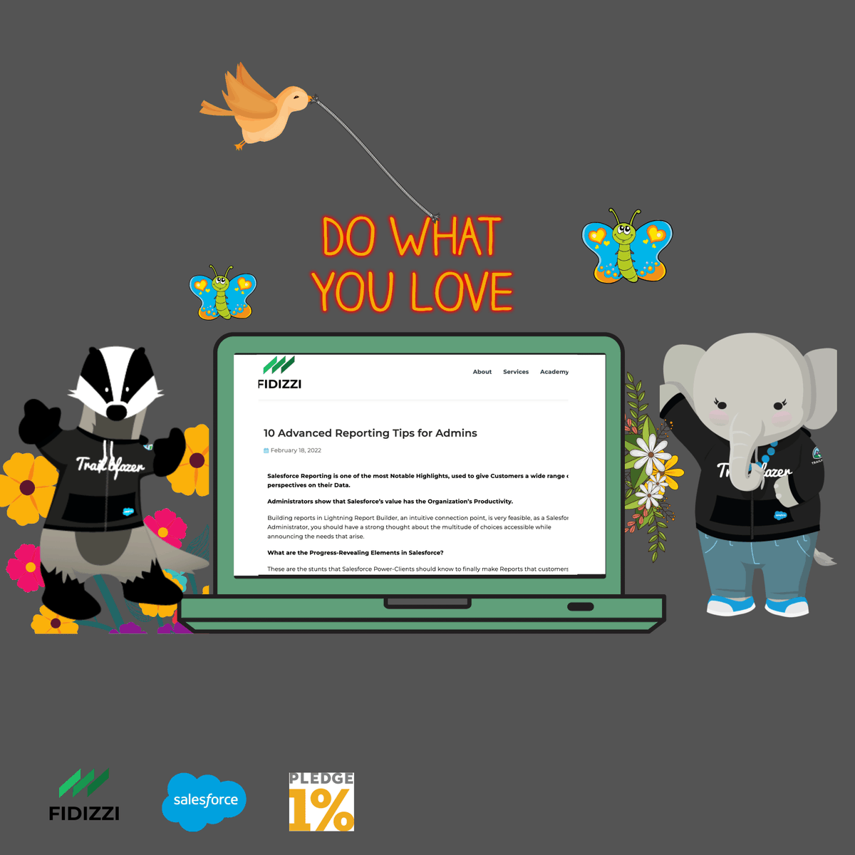 FidizziSF's tweet image. 〰️ It always feels good to focus on a job that ends up being a Passion and a Pleasure for our Daily Lives 〰️

Do What You Love! ♥️

#salesforce
#salesforcereports
#salesforceadmin
#Astroandfriends
#Fidizzi