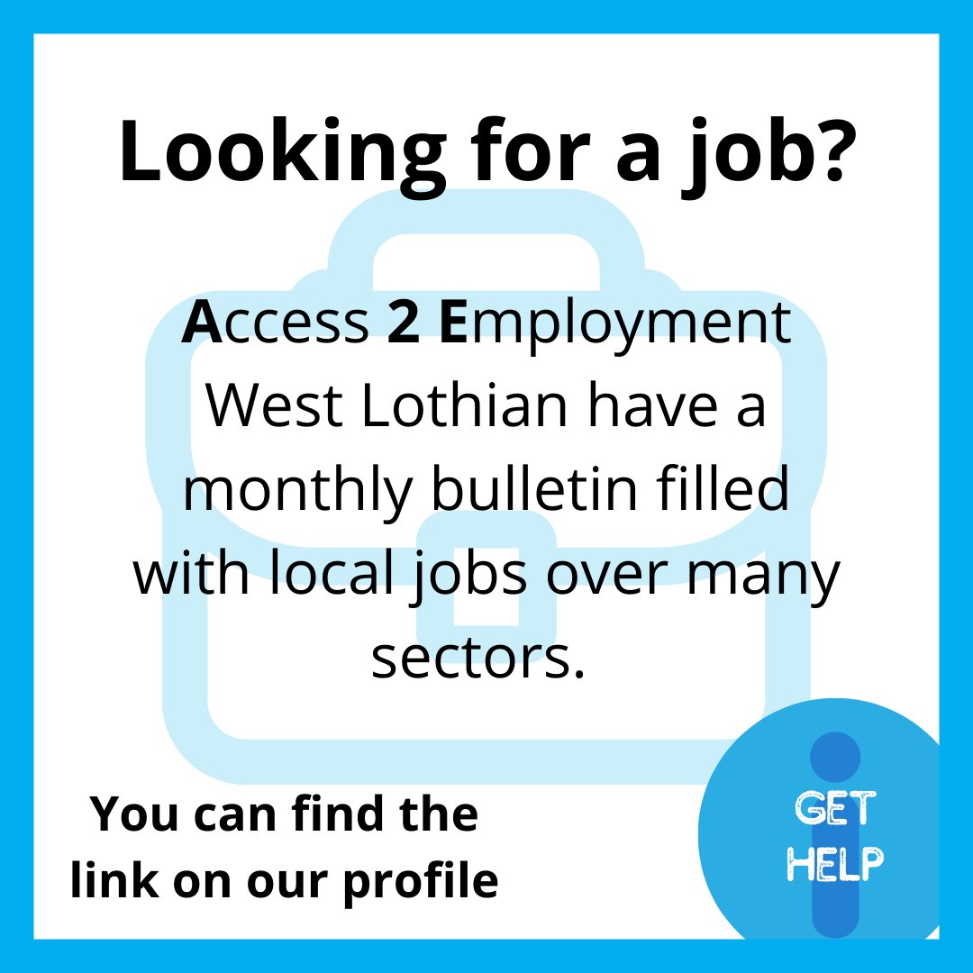 💼 Looking for a job? ⭐️ A2E is here to help! ❓ Find out more by following the link in our bio #community #westlothian