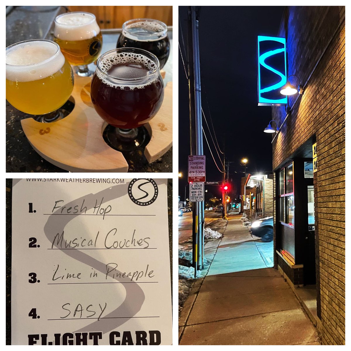 StarkweatherBC's tweet photo. Twitter!! Sorry we’ve been bad at using you — we’ll try to do better 😇. We are now OPEN every Thursday through Sunday with a full menu of new beers. This weekend would be a great time to come visit us! https://t.co/bzYDXzATaa