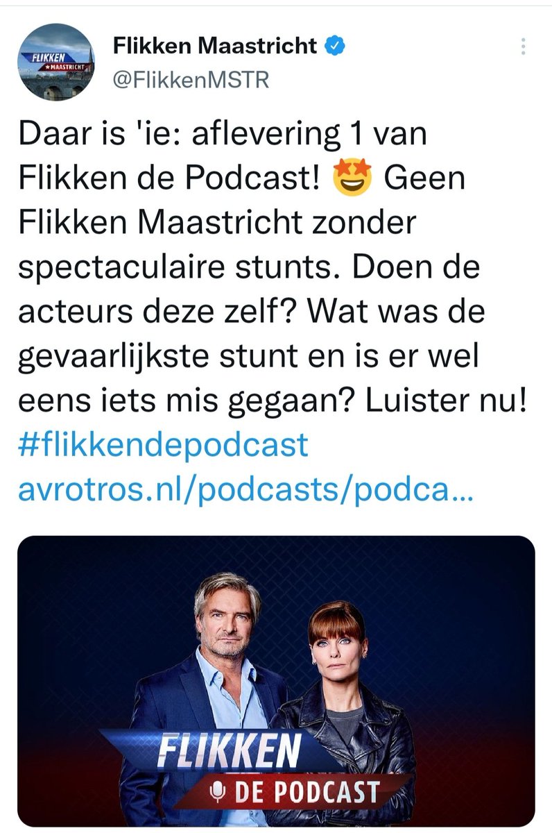 Fantastisch heb de podcast geluisterd. En ben benieuwd naar de 2e aflevering