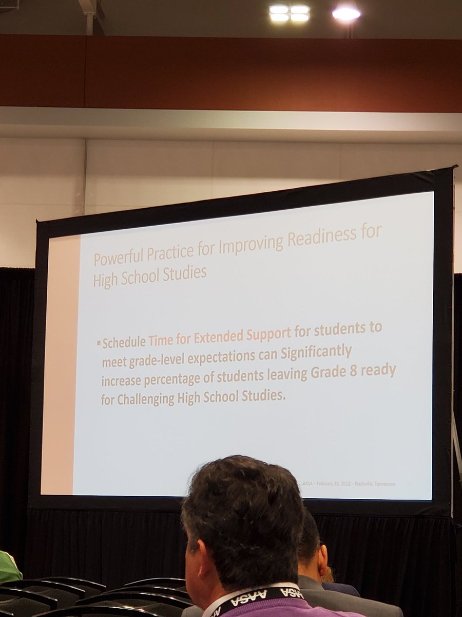 MrsSmithNHS's tweet photo. Break down the silos created by tracking. -Gene Bottoms #PathwaysForward #CollegeAndCareerReady
@AASAHQ https://t.co/4FNXBi6bxg
