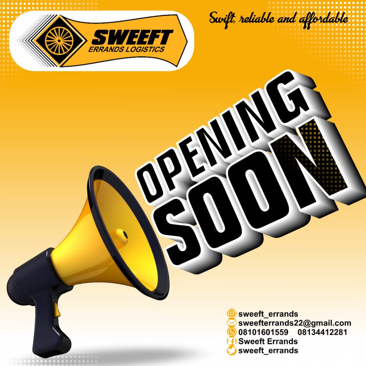 Ijey82931276's tweet image. Follow us today @sweeft_errands