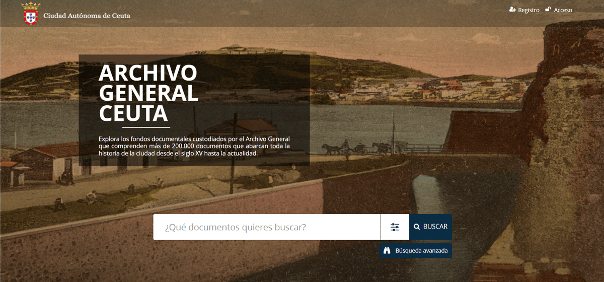 albadoc_es's tweet photo. Miles de fotografías y #documentos antiguos al alcance de cualquier ciudadano con el repositorio digital del #ArchivoGeneraldeCeuta 

🖥️ #MediaSearch
📚 #Documentos
📸 #Fotografías
🗂️ #Archivos

🔗 https://t.co/aISGRLMq8m

🔗 https://t.co/4Mp5ibTelu

🔊 https://t.co/hWj84I7cAv https://t.co/1i10l0nmu7