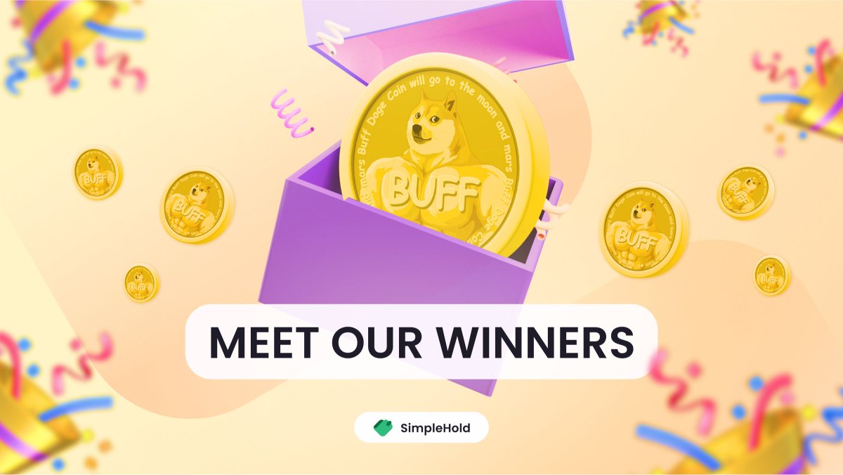 Hey guys! Thank you for the #Giveaway with <a href="/buffdogecoin/">Buff Doge Coin</a> 💚
Let's meet our winners who were the lucky ones this time!
All information about the $DOGECOIN listing can be found here.
bit.ly/3v7vla2
And winners are...👇👇👇