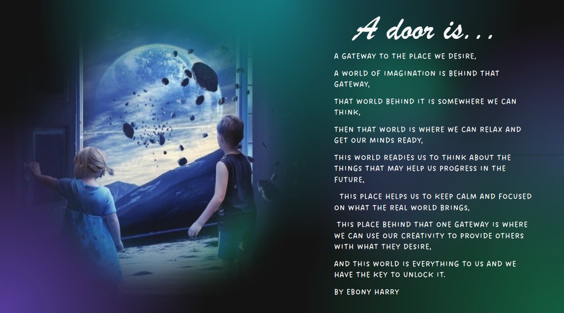 CWCHS_English's tweet photo. Da iawn to the following pupils for their outstanding poems based on Doorways! https://t.co/lJC9oAKL1f