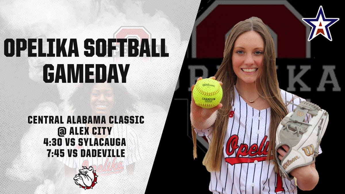OpelikaSB's tweet photo. Come watch your favorite Dawgs open up the season in Alexander City! 

Can’t make it? Follow along via GameChanger.
https://t.co/uWIupQcO3v https://t.co/XQbhLzdxbW