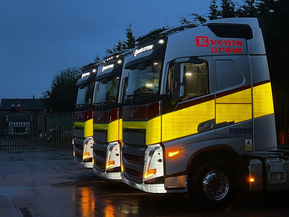 We love our new <a href="/VolvoTrucks/">Volvo Trucks</a> <a href="/VolvoTrucksUK/">Volvo Trucks UK</a> #volvotrucks #volvotrucksuk

These will join the rest of our fleet on event and festival sites across the UK. 

#tranport #logistics #eventpfofs #festival #tvandfilm #events #liveevents 

<a href="/EventsCrewSales/">Events Crew SALES</a> @EVCTraffic