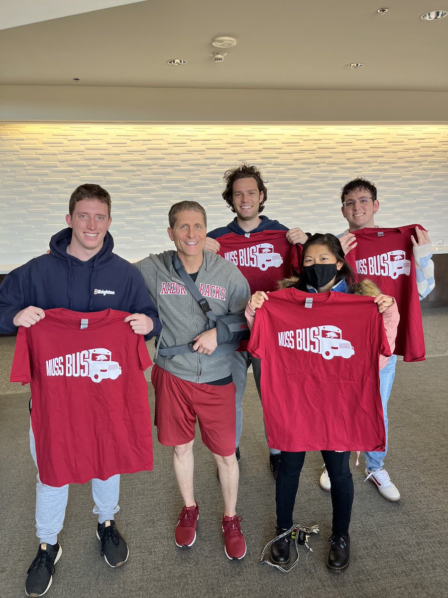 EricPMusselman's tweet photo. Arrive early, wear red. The message for all @RazorbackTrough members! https://t.co/0J02tG0dKU