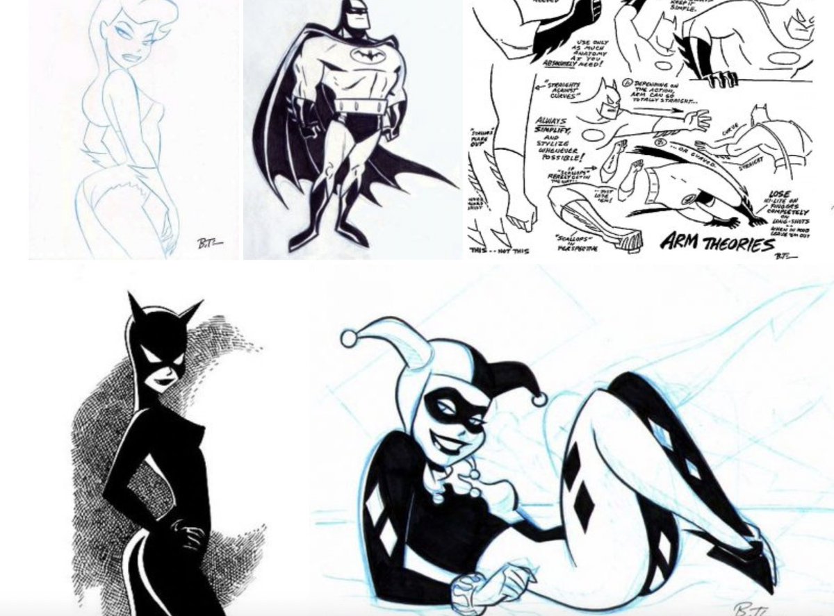 Classics - Batman: The Animated Series Concept Art Collection (1992 – 1995). https://t.co/wQEeZYmZue 