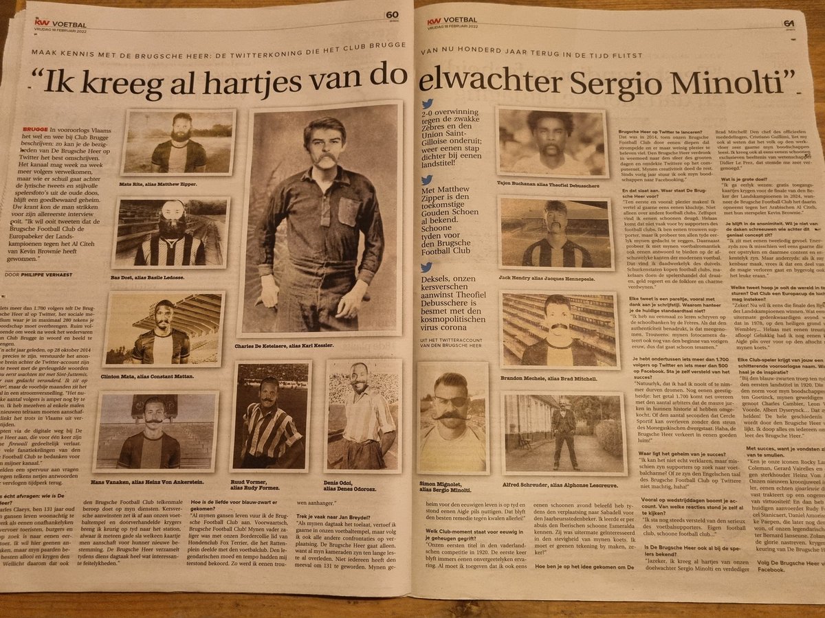 Dieter Deprez (@dieter_deprez) on Twitter photo Eenen verhelderenden inkyk in den 131sten bestaan van onzen <a href="/BrugscheHeer/">De Brugsche Heer</a> Neemt allen den hoeden af voor zijnen onvoorwaarlyken liefde voor den Brugsche Football Club! Leve Club! 🔵⚫ Eenen verhelderenden inkyk in den 131sten bestaan van onzen <a href="/BrugscheHeer/">De Brugsche Heer</a> Neemt allen den hoeden af voor zijnen onvoorwaarlyken liefde voor den Brugsche Football Club! Leve Club! 🔵⚫