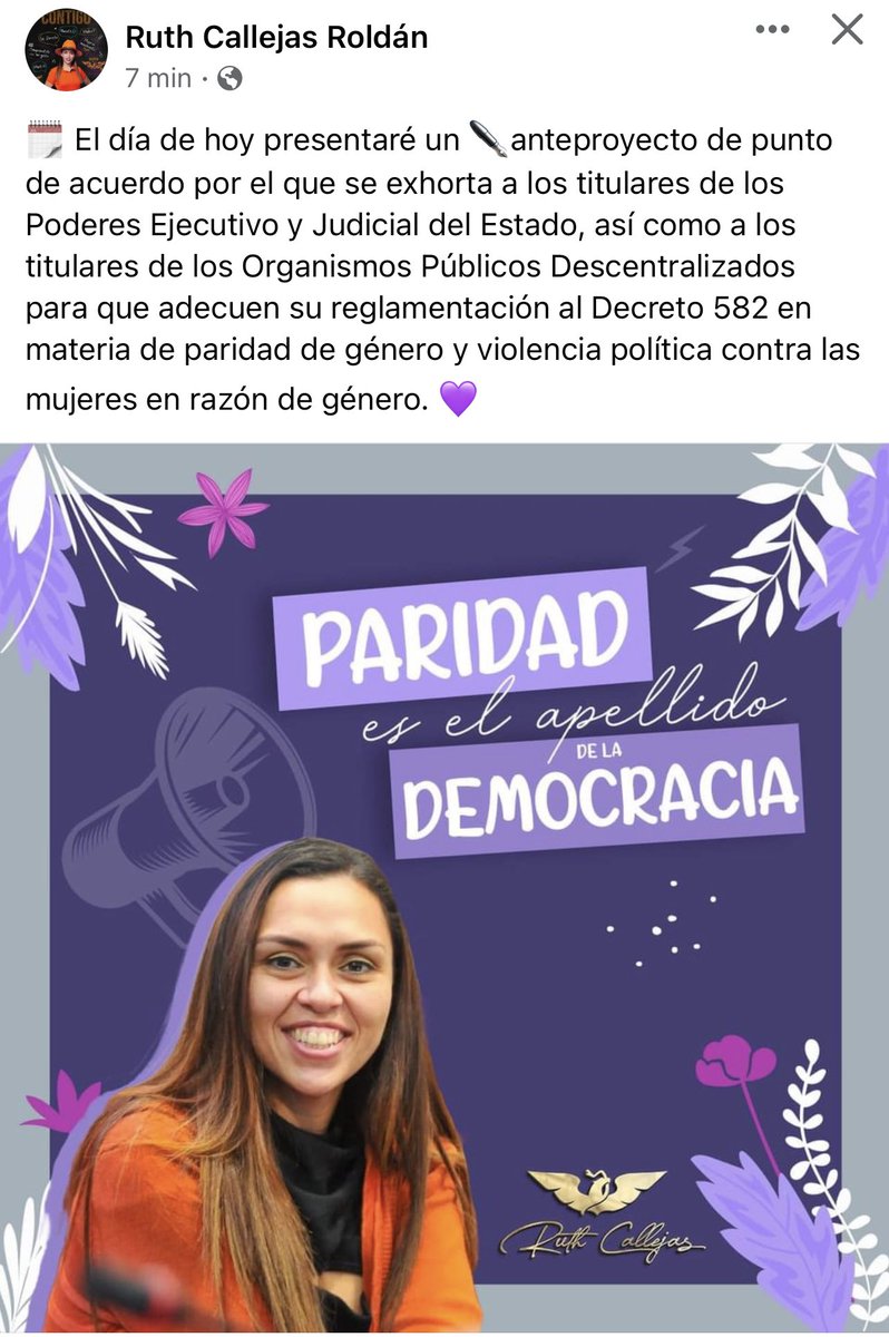 ruthcallejas83's tweet image. #JuntasEsMejor #DemocraciaParitaria