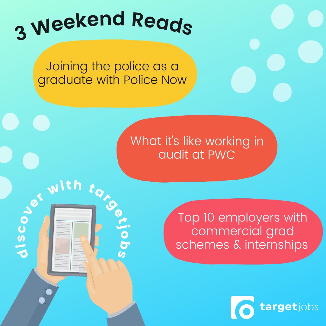 targetjobsUK's tweet photo. It's wild out there! 🌬️ If joining your wheelie bin on a race down the street isn't tempting you today, stay in and check out this week's top articles!
#StormEunice #weekendreads #graduateschemes #internships #helpfularticles #careersadvice https://t.co/kN6xNxF7WC