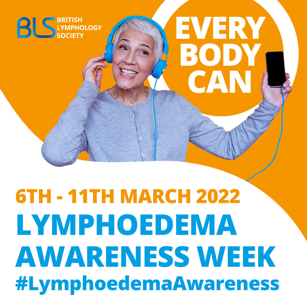 We're supporting #LymphoedemaAwareness week! #EveryBodyCan join <a href="/BritishLymph/">BLS</a> for a week of webinars 6-11 March! Find out more and register here bit.ly/3LJ6L5y #Legsmatter #lymphoedema