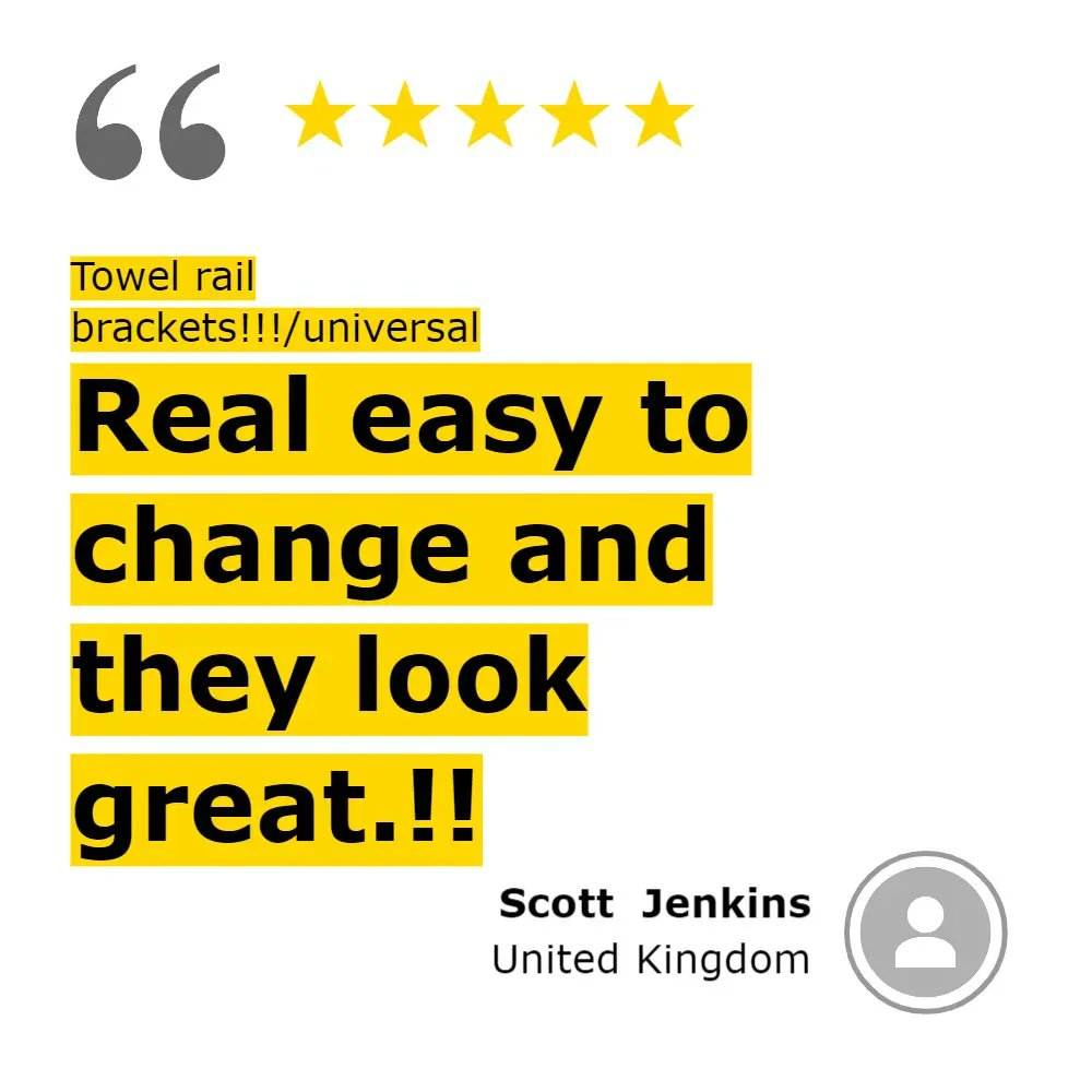 ERadiators's tweet image. Read our latest review!
Real easy to change and they look great.!!

elegant-radiators.co.uk/products/20mm-…

#elegantradiator #towelradiator #universalbrackets #towelrail