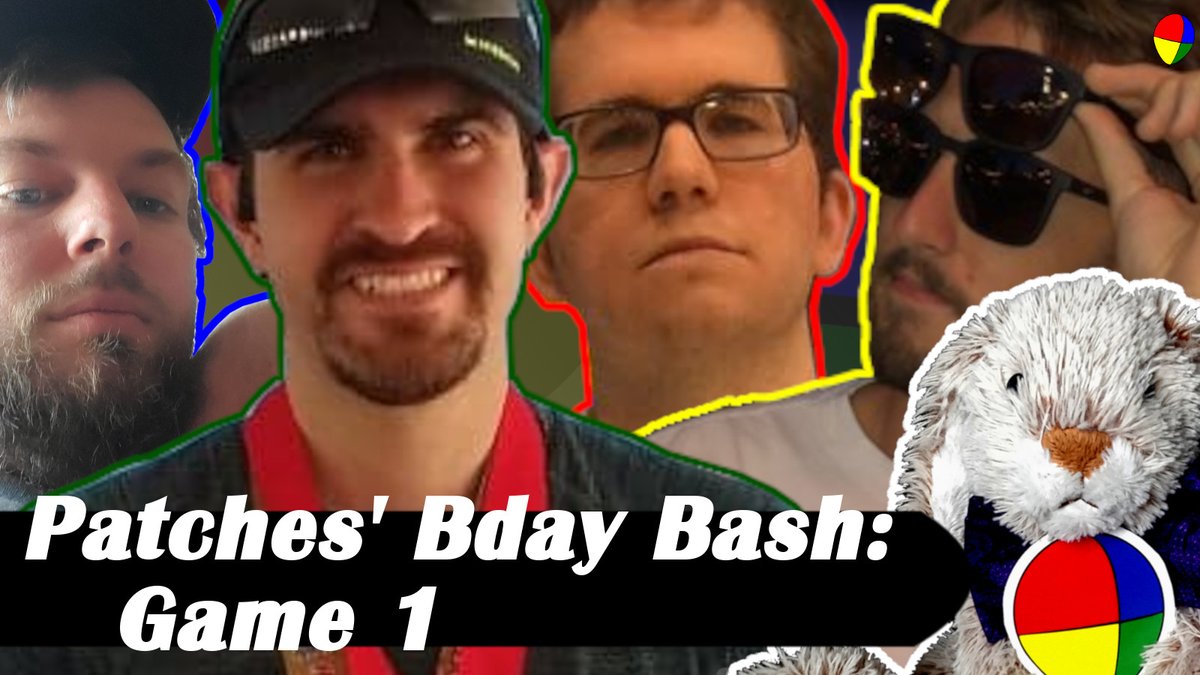 ivoteforpatches's tweet image. Today is Patches' bday and so tomorrow we're having a special tournament!

Game 1 at 11a CST / 12p EST
@jakecmelik 
@Focus_Running 
@spiritsside8101 
@Alec_Cassatt 

twitch.tv/ptony
#GoF