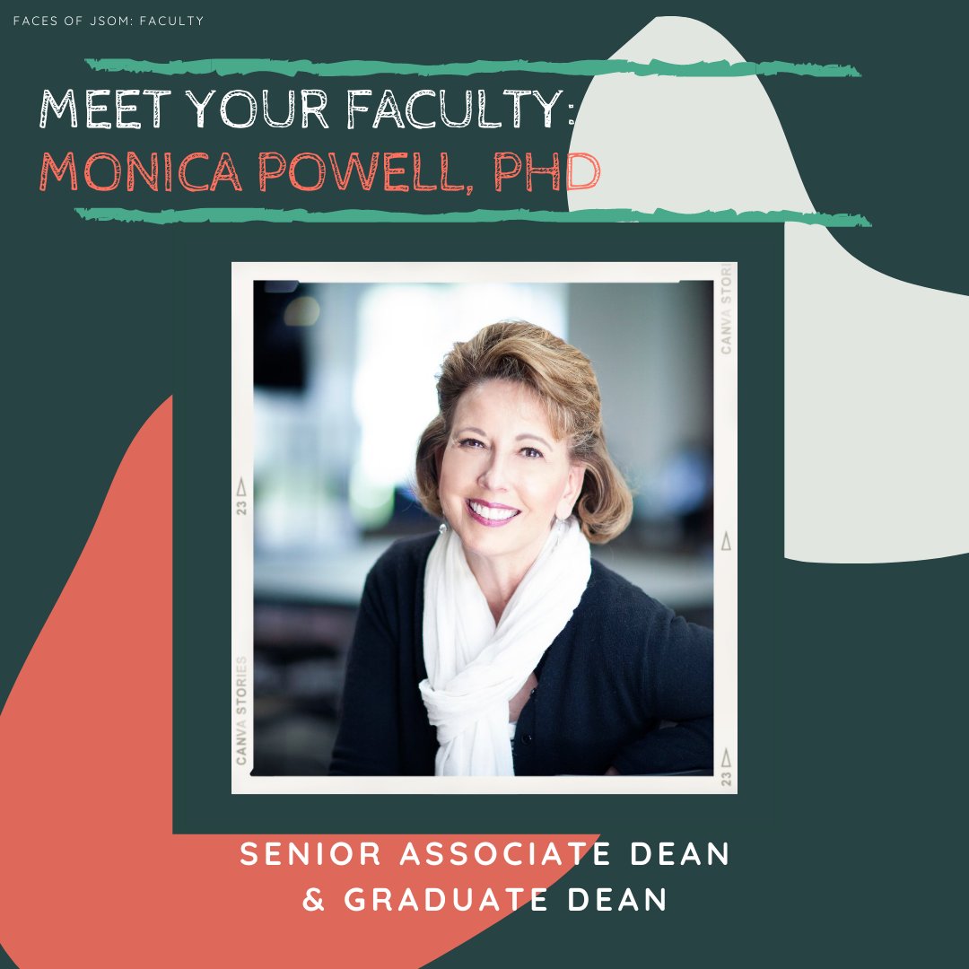 JSOMDeanCouncil's tweet image. Meet Monica Powell… our Faces of JSOM faculty spotlight this week. Dr. Powell is the Senior Associate Dean and Graduate Dean at the Jindal School of Management (@jindal_utdallas).  

#JSOM #FacesOfJSOM #JSOMDeansCouncil #Success #UTD #Comets