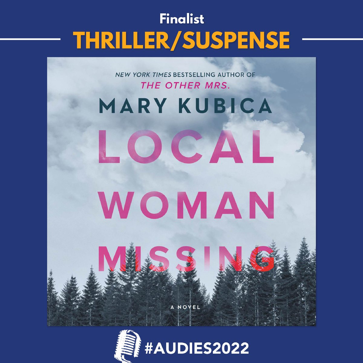 Today's #Audies2022 nominee highlight is LOCAL WOMAN MISSING, a finalist in THRILLER/SUSPENSE by <a href="/MaryKubica/">Mary Kubica</a> &amp; read by the talented multi-cast of <a href="/brit_pressley/">Brittany Pressley</a>, <a href="/JenniferJAraya/">Jennifer Jill Araya</a>, @garytiedemann, and <a href="/jessevnyc/">Jesse Vilinsky</a> 

🎧 bit.ly/2SdhPQQ