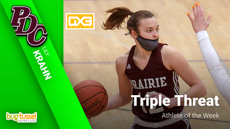wissportsnet's tweet photo. .@bugtusswireless  Triple Threat Athlete of the Week: Lily Krahn, Prairie du Chien 

https://t.co/wDHtlHSaZN #wisgb https://t.co/8nXD1Zrh0n