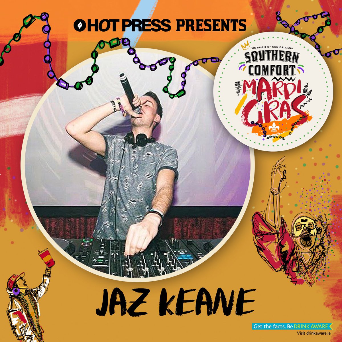 The masterful <a href="/jazkeane/">Jaz Keane</a> pumps out the tunes at <a href="/lostlanedublin/">LoSt LaNe</a> for MARDI GRAS! Tues 1st March. Complimentary <a href="/southerncomfort/">Southern Comfort</a> cocktails + the best Irish acts 🎉🔥

Apply for tickets:
hotpress.com/music/dj-line-…