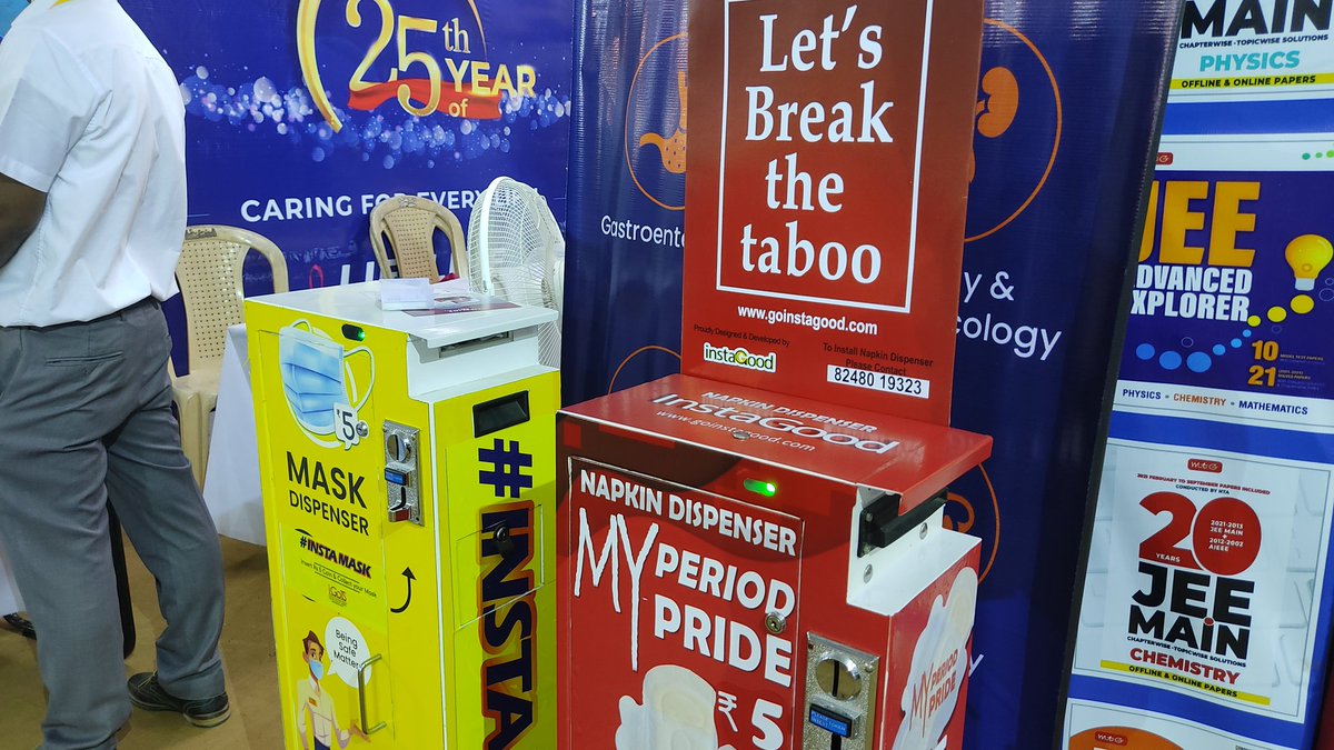 Goinstagood's tweet photo. Let's break the Taboo
#InstaGood
#sanitary_napkin
#chennaibookfair2022 https://t.co/5DvFi0Ro0b