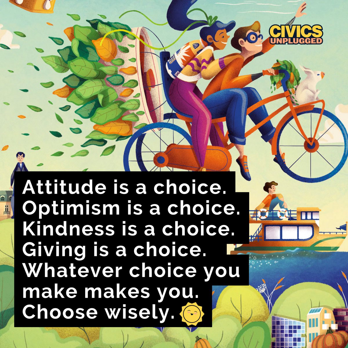 CivicsUnplugged's tweet photo. good morning, civic superheroes!🌞

daily reminder that you are the principal agent of your future 🌱🚀 https://t.co/MXX4QyOh9z