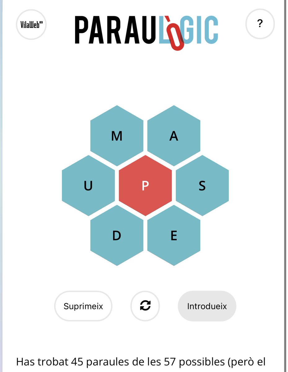 mballesp's tweet image. Avui ja no puc més , demà sabré quin és aquest tuti que avui s’ha amagat tan bé!!!!@paraulogic #paraulogic