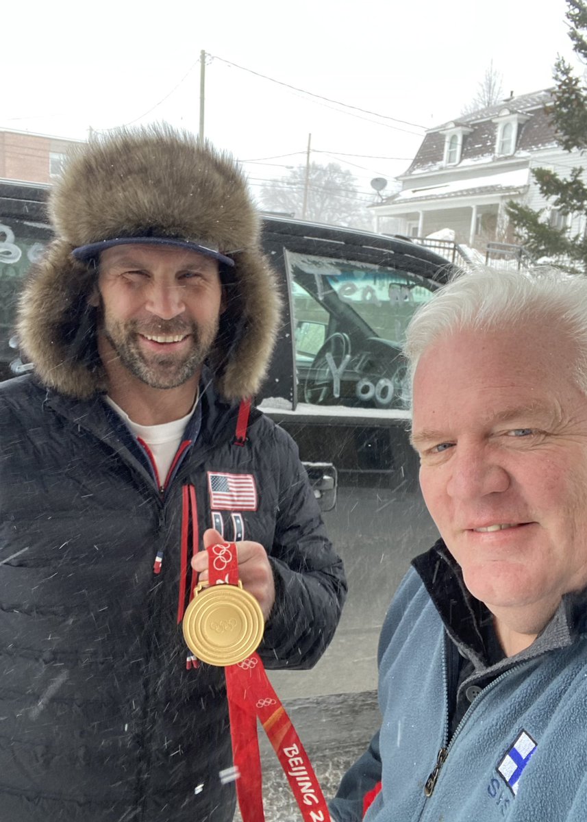 glennrstevens's tweet photo. Happiest Yooper dude on the planet right here in MQT, @nickbaumgardner. #Olympics #Gold #YooperStrong #UP200 https://t.co/8nGO5ccDUL