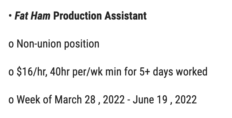 FairWageOnStage's tweet photo. Y'all.

This is a $50M+ organization.

50. Million. Dollars.

More than $80M in revenue in the most recently reported year.

With an AD who clears more than $1M in total comp per year.

These rates are unconscionable.
They're immoral.
They're wrong.

Do better, @PublicTheaterNY. https://t.co/jB2PFByyXn