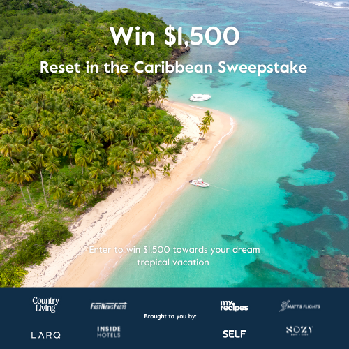 Dreaming of a vacation in the tropics? Enter to win $1,500 for a vacation in the Caribbean! ✈️ 🏝️ No purchase necessary to enter. Winner will be contacted via email. Click here to enter by February 23rd: ow.ly/GWRn50HYVTI