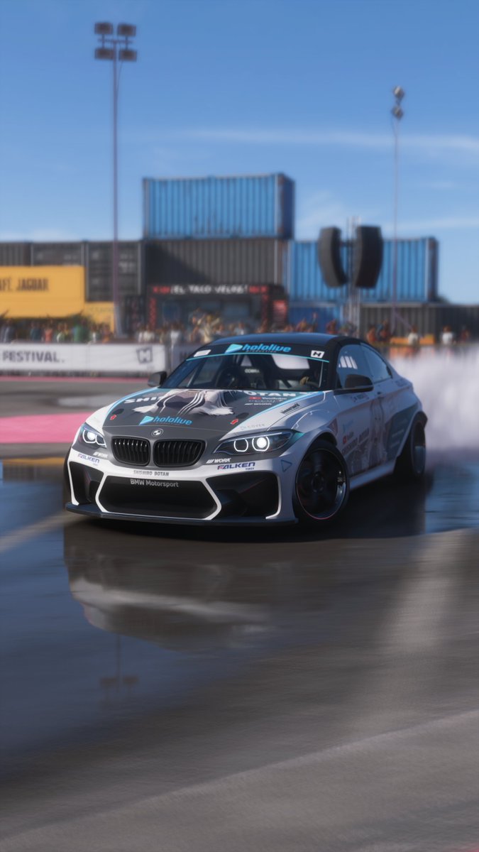 My <a href="/shishirobotan/">獅白ぼたん♌#獅白杯オフライン 開催🎉2026年4月11日＆12日</a> themed design for the Formula Drift BMW M2 is now shared on <a href="/ForzaHorizon/">Forza Horizon</a> 5.
Download using the share code: 129 330 700
#FH5 #hololive