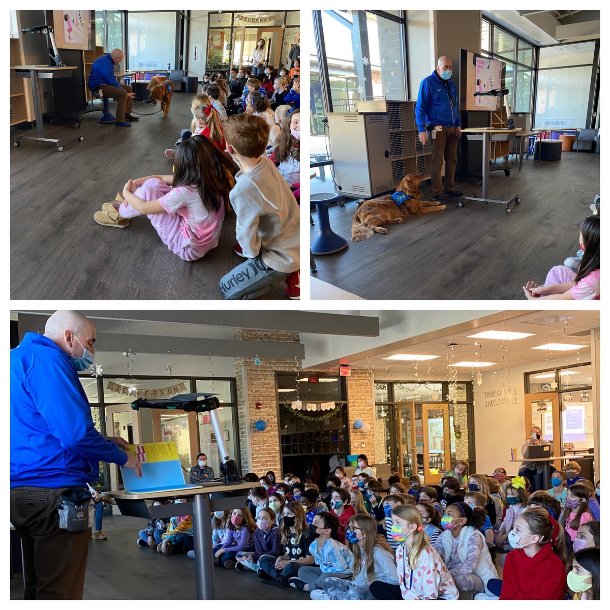 Third grade enjoyed Dr. B and Jim Dandy coming to read today! Both were very entertaining. <a href="/myccs/">myccs</a> <a href="/CCE_Comets/">Clay Center Comets</a> <a href="/ClayCenterPTO/">Clay Center PTO</a> <a href="/mforbes_cce/">Mrs. Forbes</a> <a href="/hemeacham/">Mrs. Knerr</a> <a href="/DrBeresford/">Michael Beresford</a>