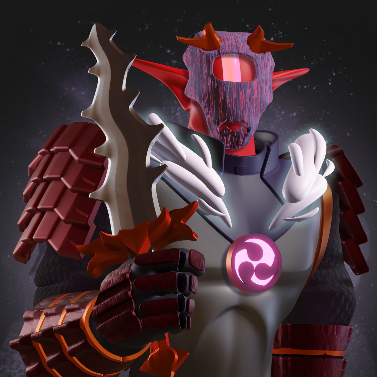MagicCraftGame's tweet photo. Another sneak peek of $MCRT #NFTHero🤩
I am armoured to hell. I can take all you can throw at me! I think I am IMMORTAL!
#GameFi #P2E #NFTMarketplace #MagicCraftNFTs #Crypto https://t.co/Or5rkBTWrj