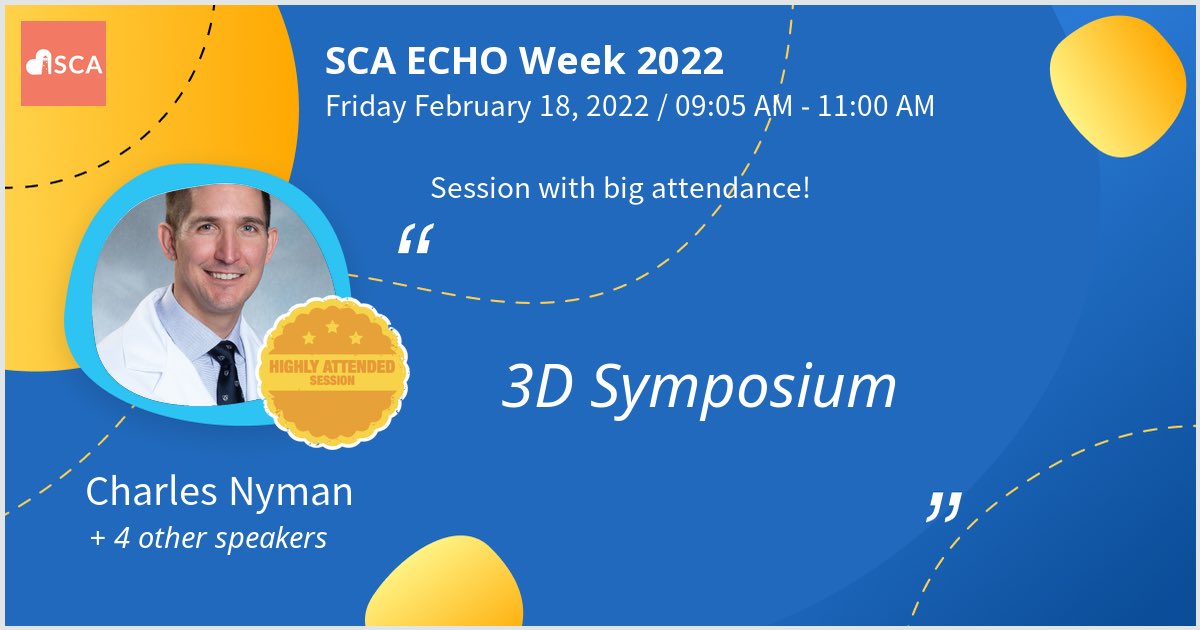 Gave a talk at SCA ECHO Week 2022 on 3D Symposium. Thanks for the great turnout!  - via #Whova event app