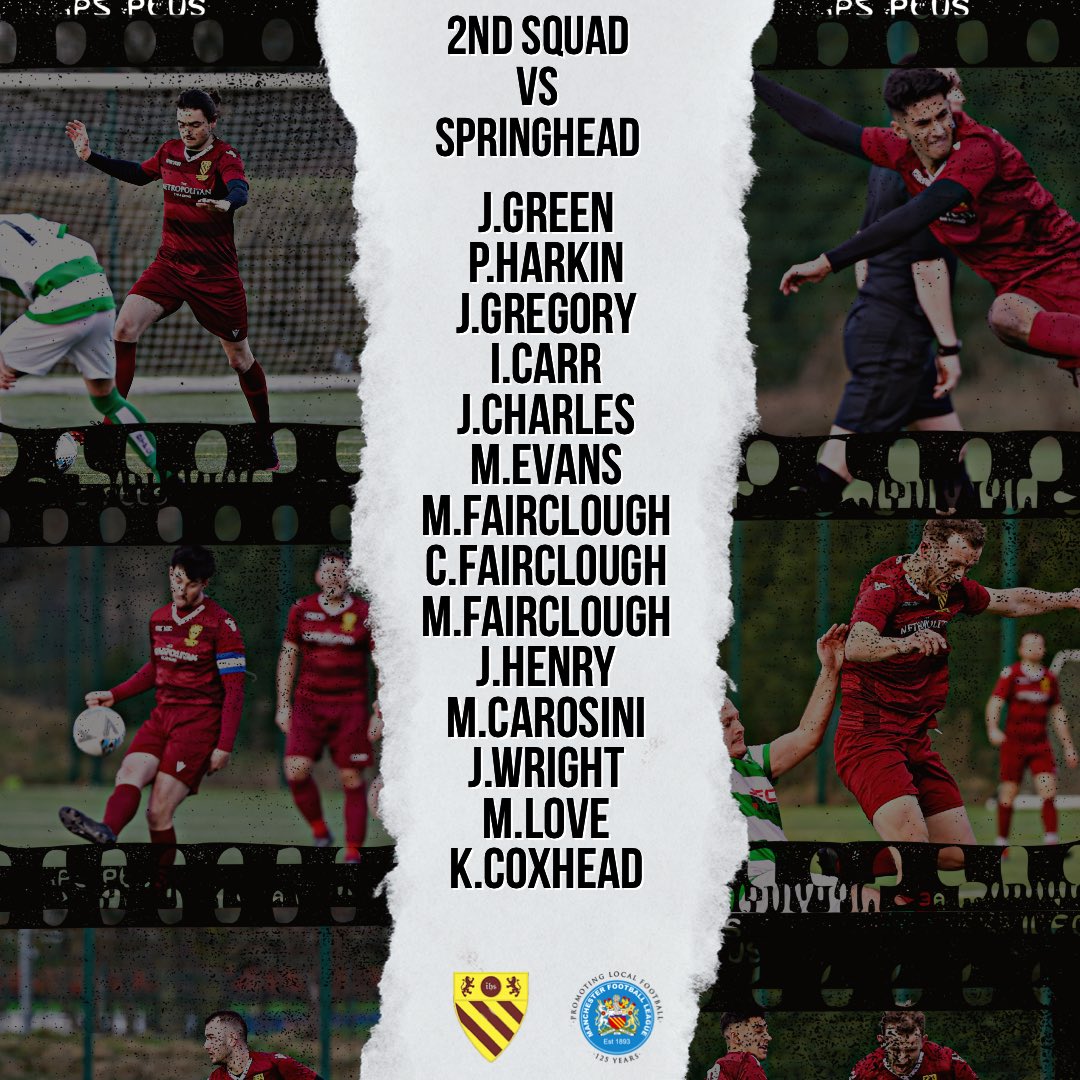 gregs_fc's tweet image. Squad announced for our game against @SpringheadAFC in the @THEMCRFL!
#Vivalagreggs
#manchester