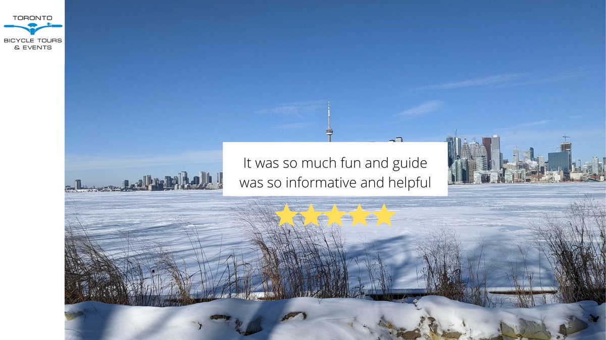 Thank you for such a kind review of our Toronto Islands Tour!👏 

#torontoisland #activeTO #torontocycling