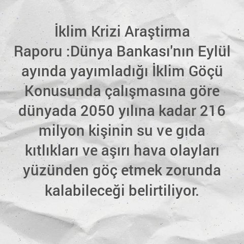 aescevre's tweet photo. Haber: https://t.co/yqWS9tTGuz #iklimdeğişikliği  #çevre #çevreajansı #sıfıratık  #sıfıratıkprojesi #çevrebilinci https://t.co/DpJP6KSL6E