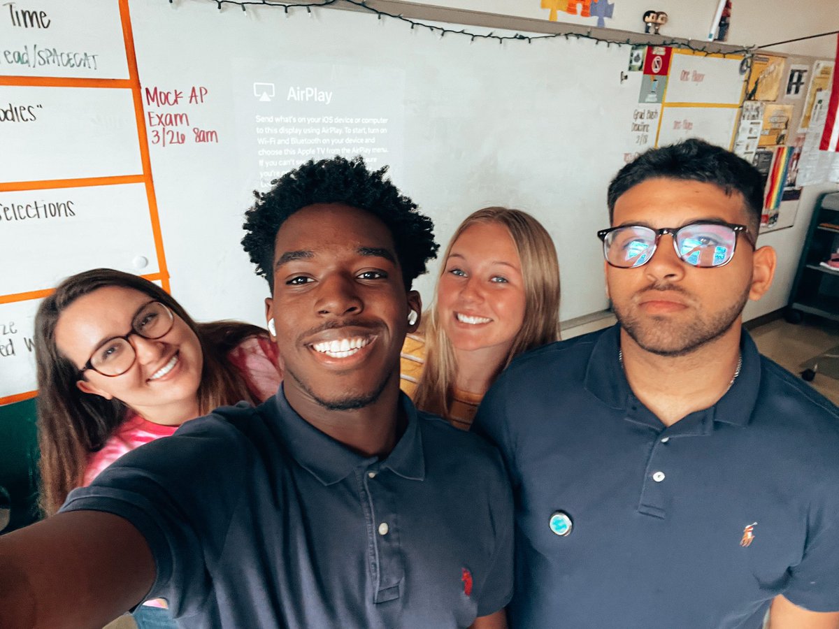 Shoutout to my amazing teachers for the day!