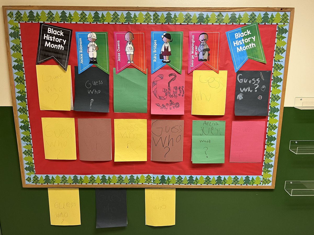 Our 1st Floor Winner in our Black History   Contest… Mrs. Mora! Her class made an interactive bulletin board of Guess Who? When you lift the flap, you’ll find a clue! Can you guess who it is? <a href="/CSUSAhq/">Charter Schools USA</a> @galatop1 @galatop1 <a href="/EddieRuiz531/">Eddie Ruiz</a>