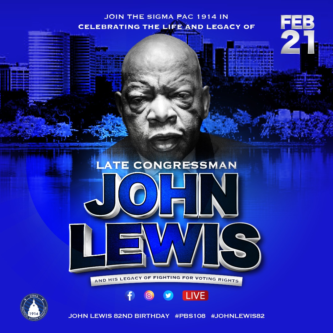 pbs_1914's tweet image. SigmaPAC announces a $1 Million Believe in Sigma campaign in honor of the late Congressman, Hon. Bro. John R. Lewis. 

#pbs1914 #Sigma108