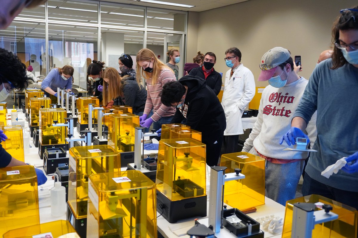 cdmeosu's tweet image. A new #3Dprinting lab opened its doors this week in the Health Sciences Library (@OSUhsl), which will allow more @OSUengineering and @OhioStateMed students to gain hands-on experience leveraging the technology for #biomedical applications. Read more at go.osu.edu/cdme-021922
