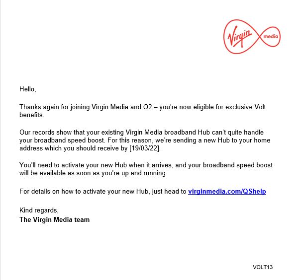 lozzali's tweet photo. @virginmedia My broadband got automatically upgraded as I was eligible for faster internet.  So they took the liberty to update my internet and then took the liberty to charge me more money for something I did not consent for.
#virginmedia https://t.co/8QZiz1LLmA