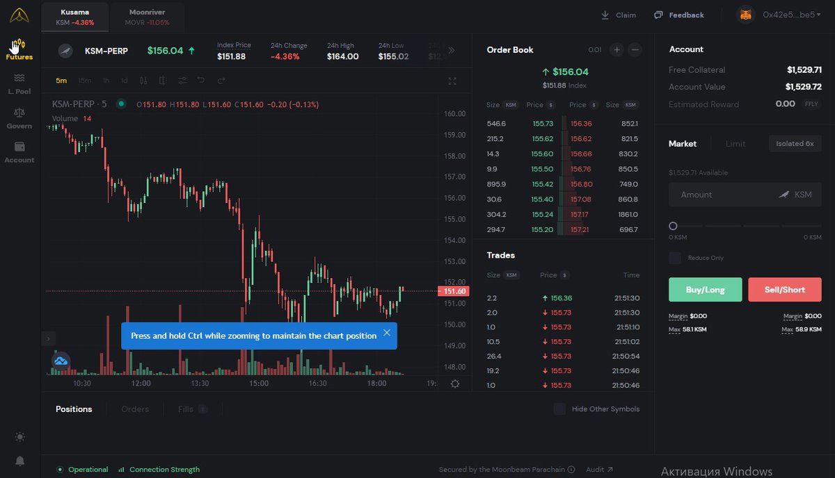 Polkadot Futures with Firefly
@fireflyprotocol