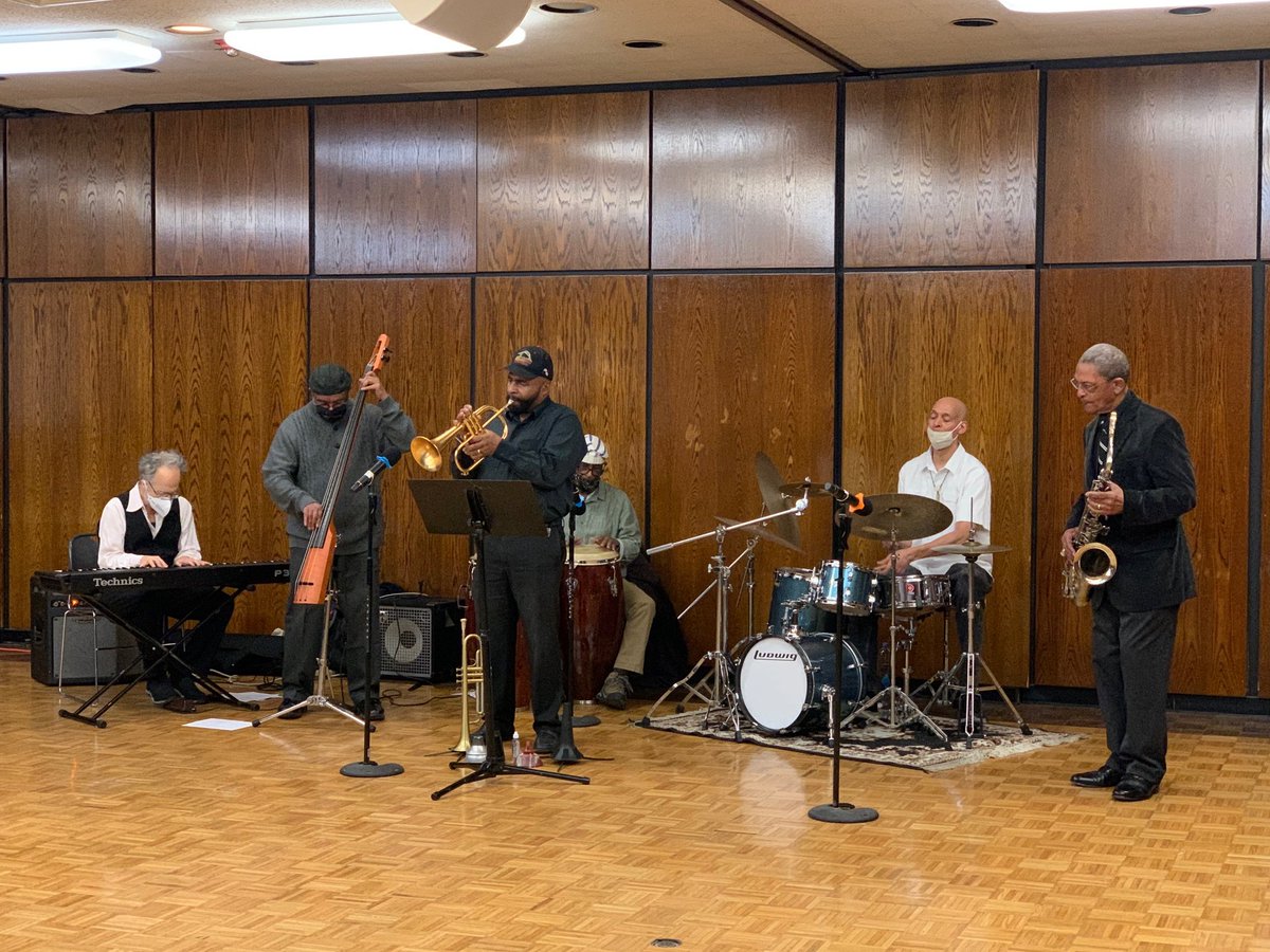 Jazz at noon. Featuring Jasphere. See full concert at facebook.com/eastorangepl.