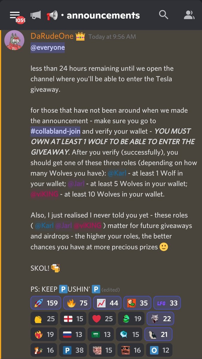 @ElonMusk You should leave those silly #shibainu puppies and be what you ALWAYS have been... A wild wolf! You probably have a #Telsa or two already, but I know you don't have the next #BAYC project yet. Buy Odin #3815, become the father of all wolves and lead us to the Mooooon!