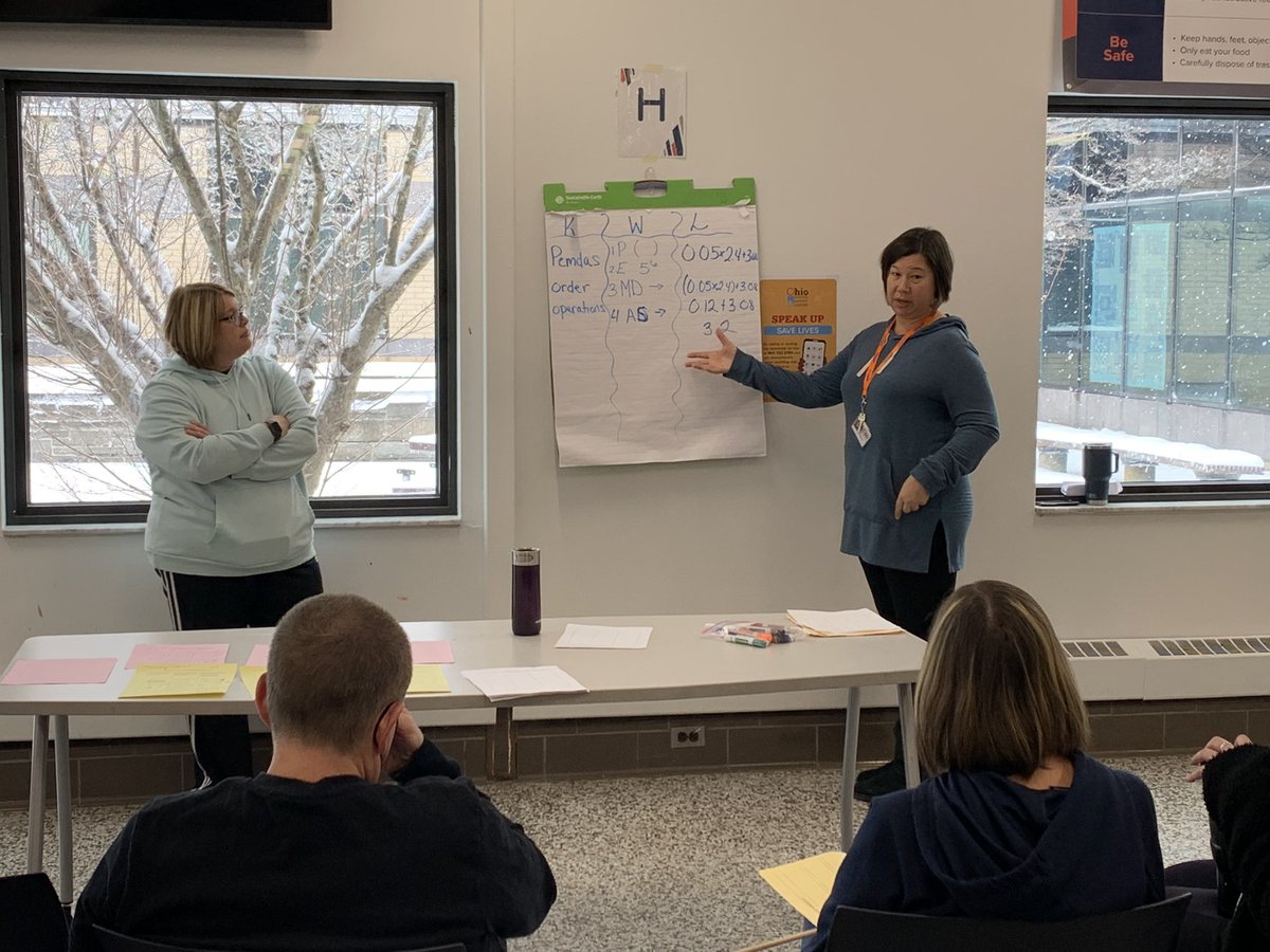 nickadiscenza's tweet photo. Fun and learning today for our teachers! Thanks all who presented and put time in to planning and organizing! We learned, laughed, and had fun! #BeATitan @jehribar @sblatnica @bmmsAP_Prok @Hall_Nick @hurstBCSD @LyndaMacquarrie https://t.co/O9b21ctLct