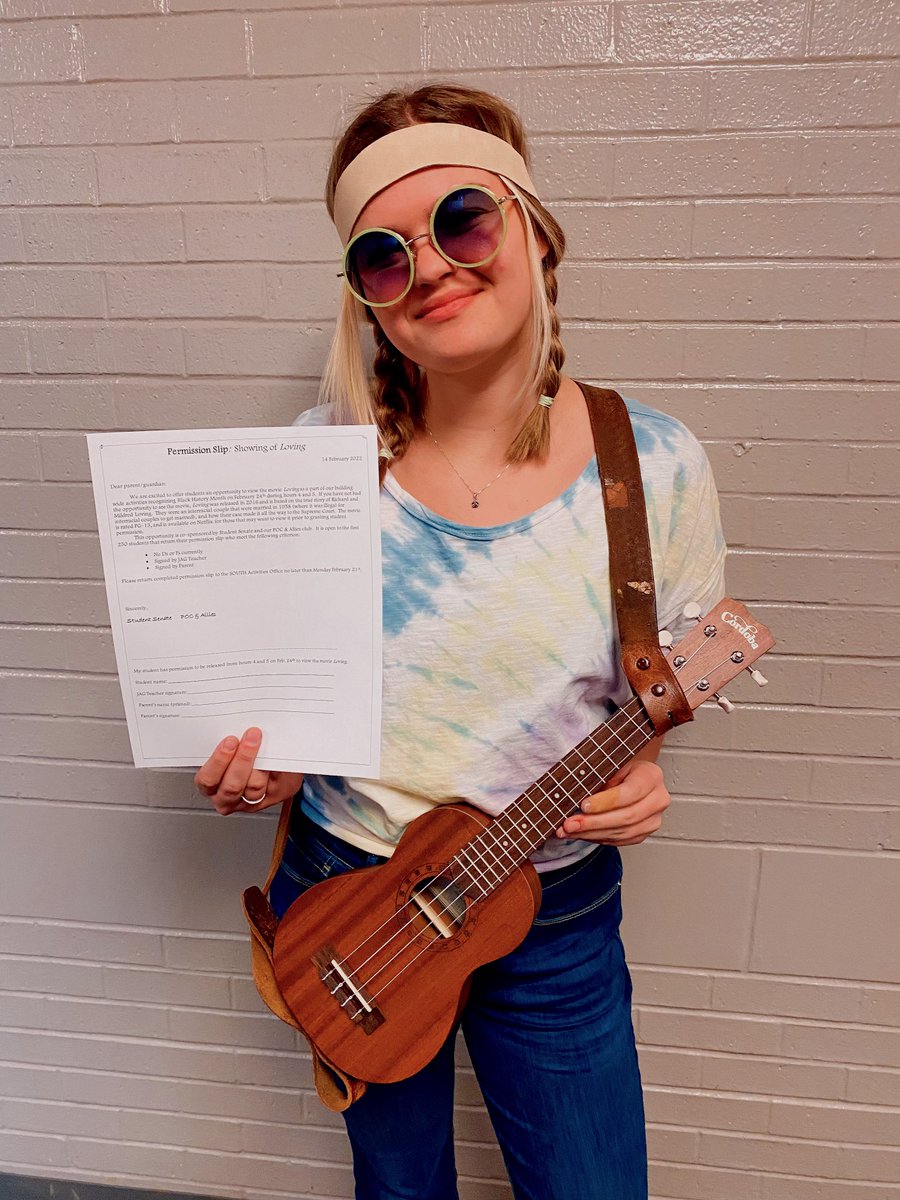 Hey Jags, hope you’re enjoying your long weekend and all that snow! Don’t forget to get your permission slips signed and turned in on Tuesday, Feb. 22nd, to be able to watch the movie Loving on Thursday, Feb. 24th!