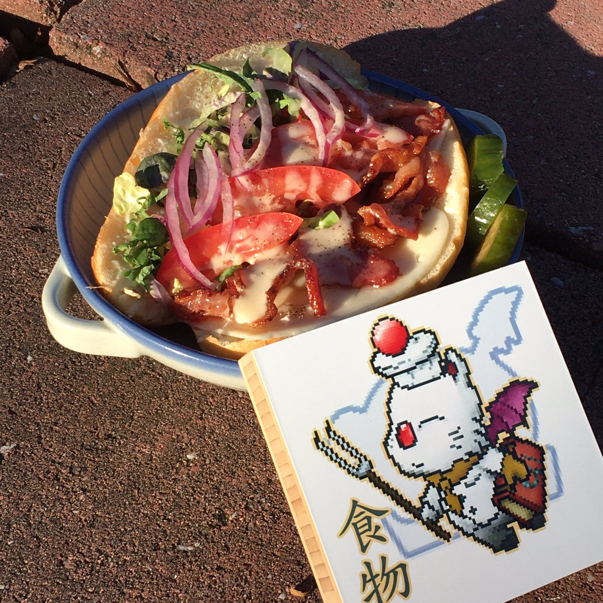 omegaCarotene's tweet photo. it’s #finalFantasyFriday! ⚔️🔪
What kind of culinary (or other types of) plans do y’all have cookin’ up for the weekend?
#chefMoogle ⭕️ https://t.co/IXNpwb7IKr 🔥 • 食物 ≈ #shokumotsu
(meaning “food,” in a more formal or technical context). https://t.co/VSABqp7ee6